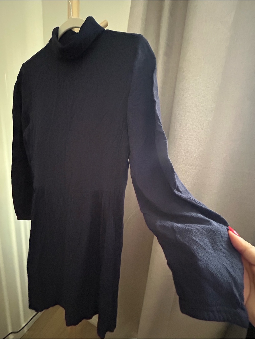 See By Chloé Navy Long Sleeve Dress - Picture 4 of 8